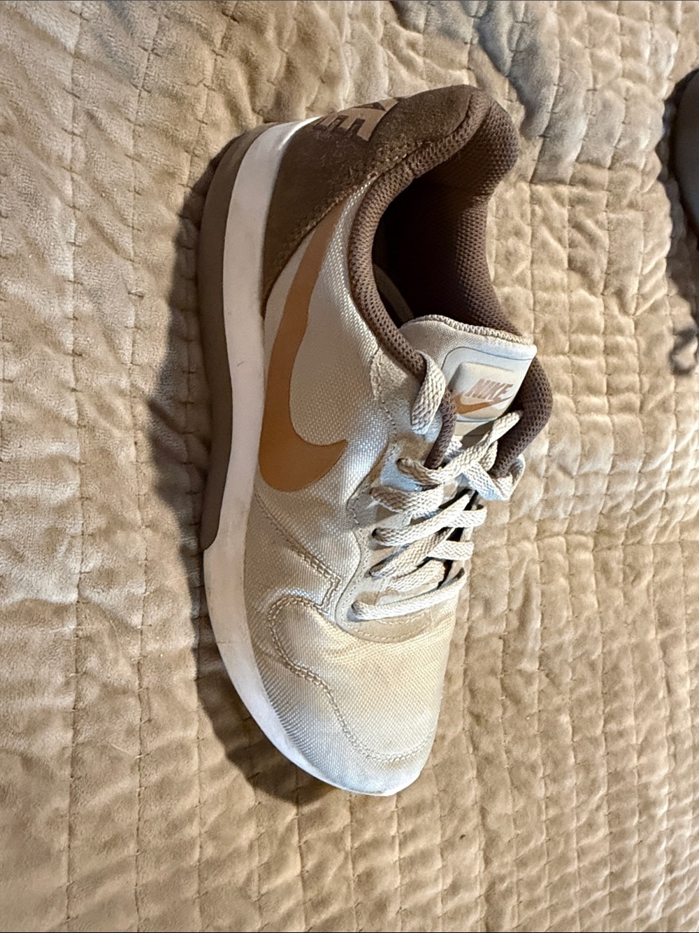 Nike Men’s Beige/Tan Low-Top Sneakers